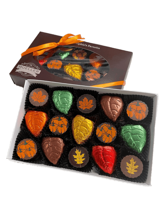 Fall in a Box - Handmade Chocolate | Mueller Chocolate Co.