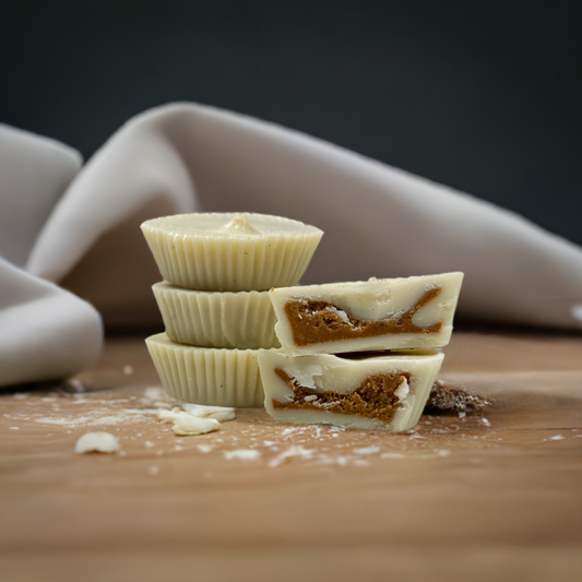 white chocolate peanut butter cups 