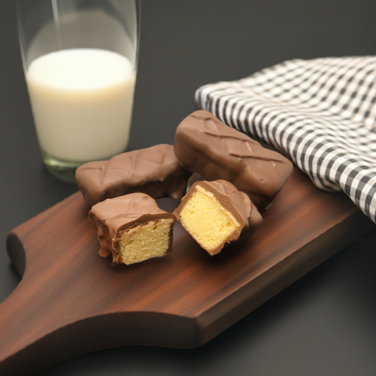 tastykake krimpets covered in milk chocolate 