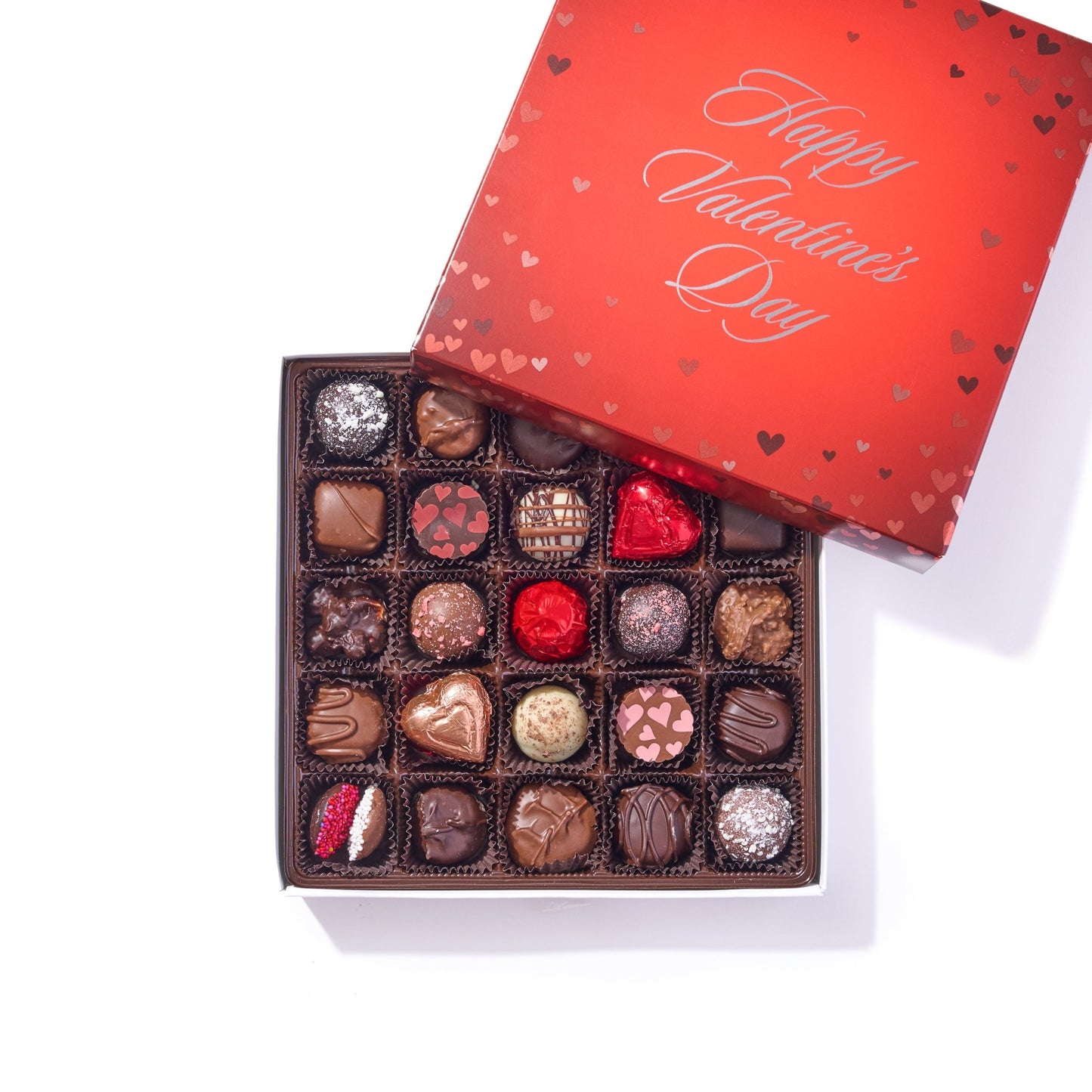 Happy Valentines Assortment - Handmade Gift Box | Mueller Chocolate Co.