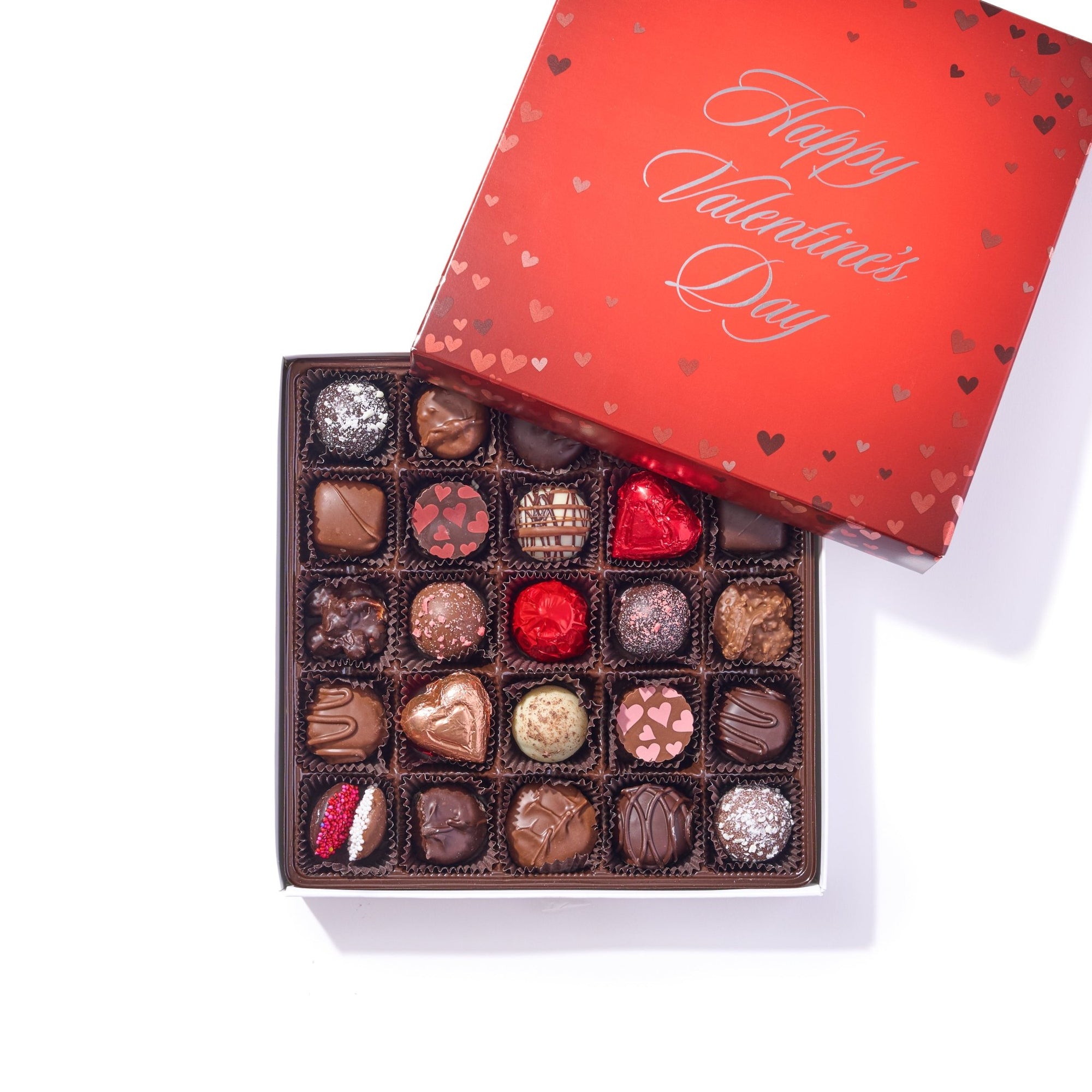 Happy Valentines Assortment - Handmade Gift Box | Mueller Chocolate Co.