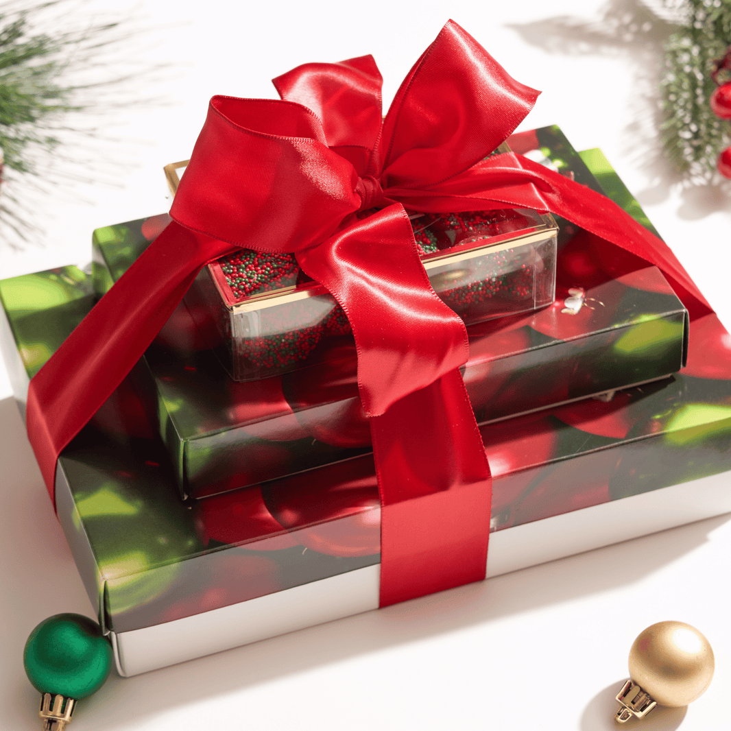Holiday Classic Chocolate Gift Tower - Handmade Gift Box | Mueller Chocolate Co.