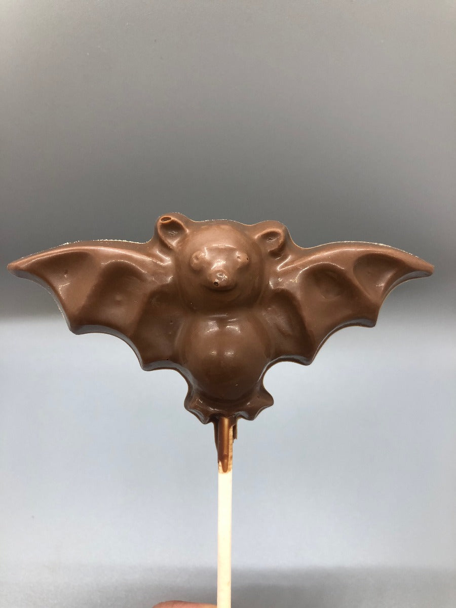 Milk Chocolate Bat Pop - Pack of 6