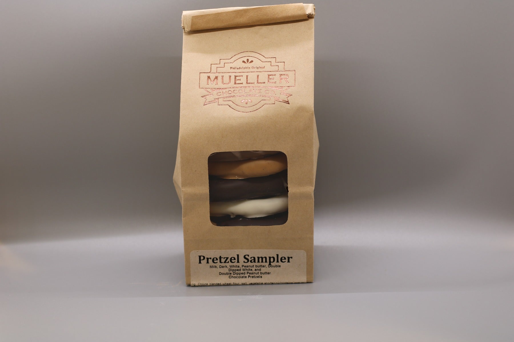Gourmet Chocolate Covered Pretzel Sampler | Mueller Chocolate Co.