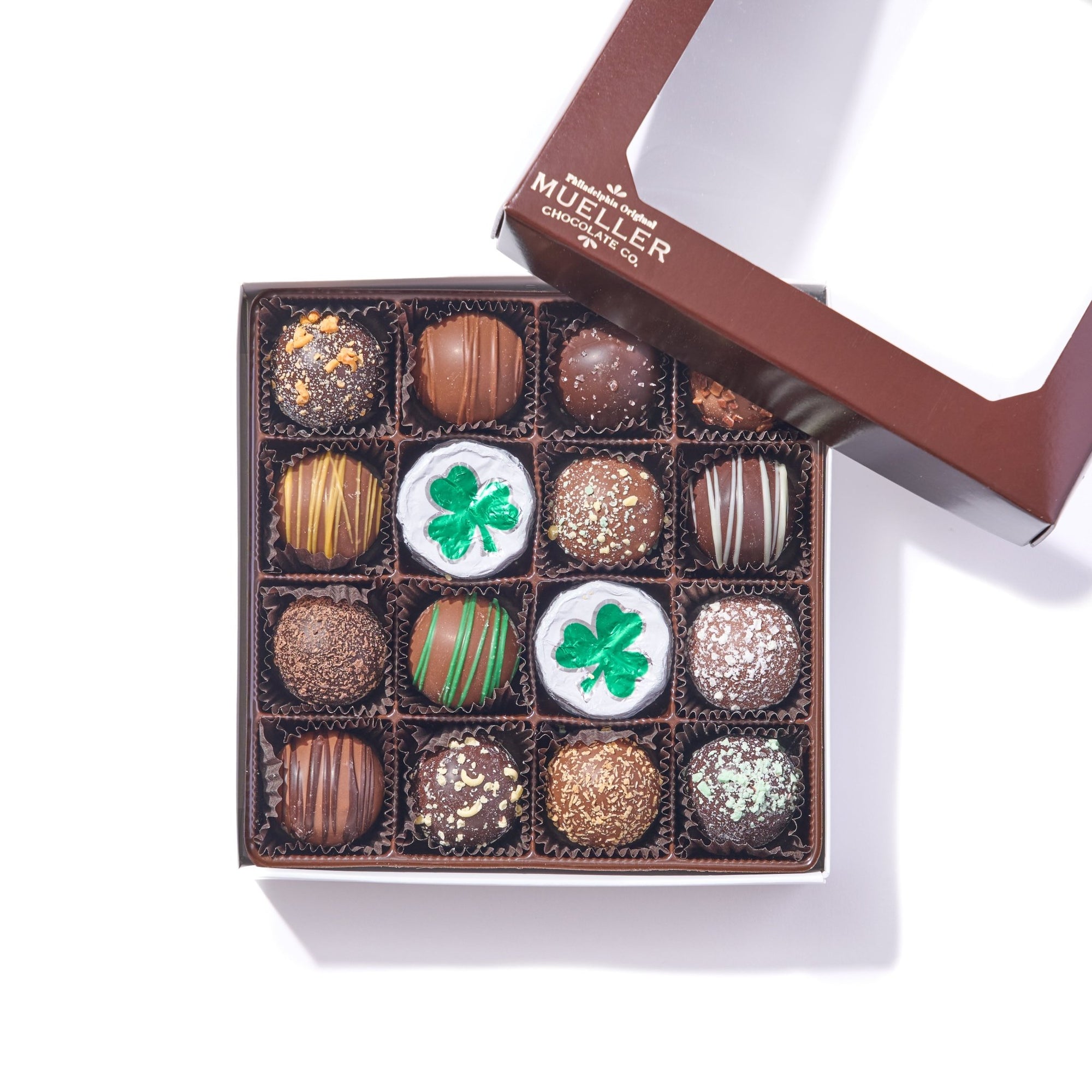 Luck O' the Irish Truffle Assortment - Handmade Gift Box | Mueller Chocolate Co.