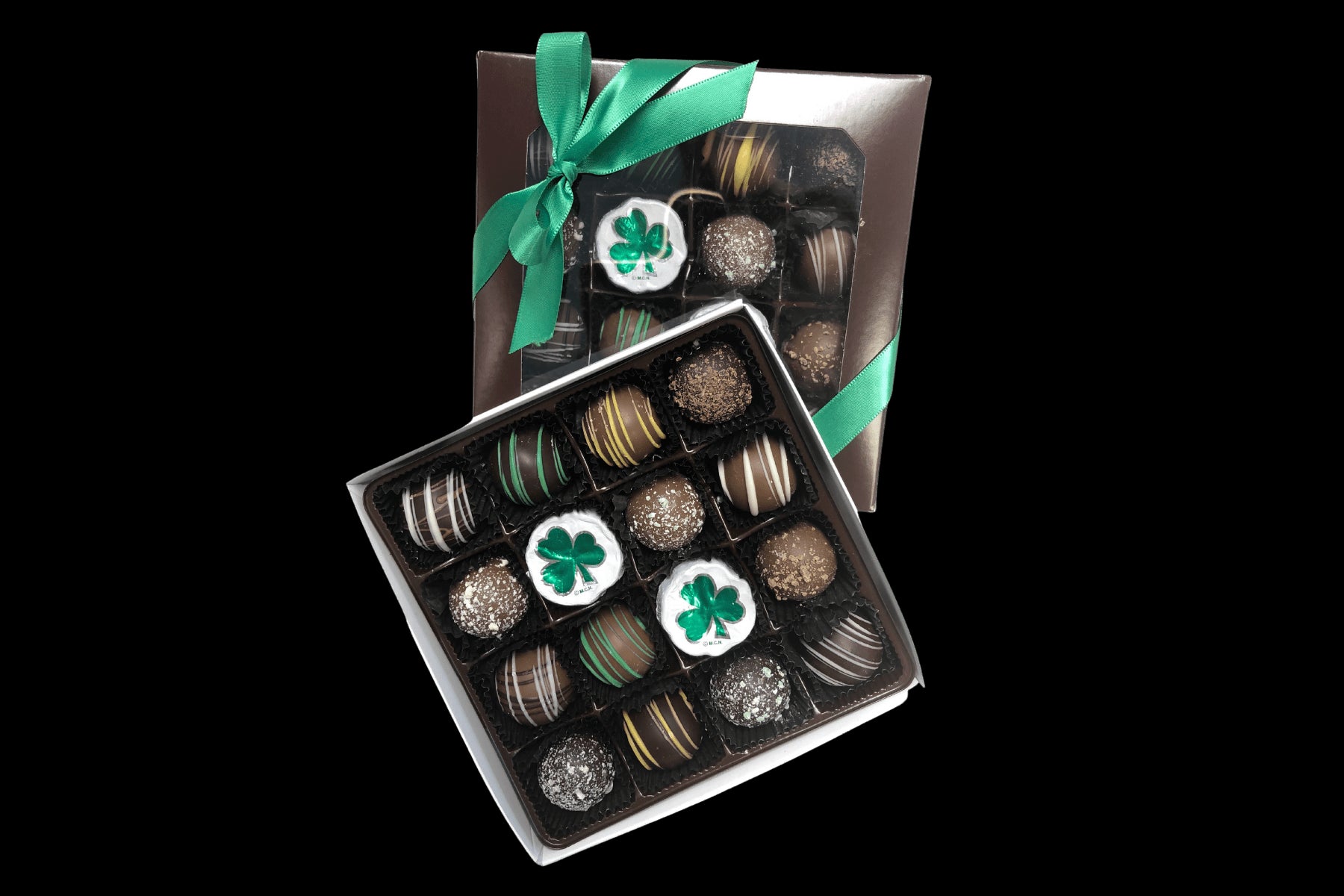 Luck O' the Irish Truffle Assortment - Handmade Gift Box | Mueller Chocolate Co.