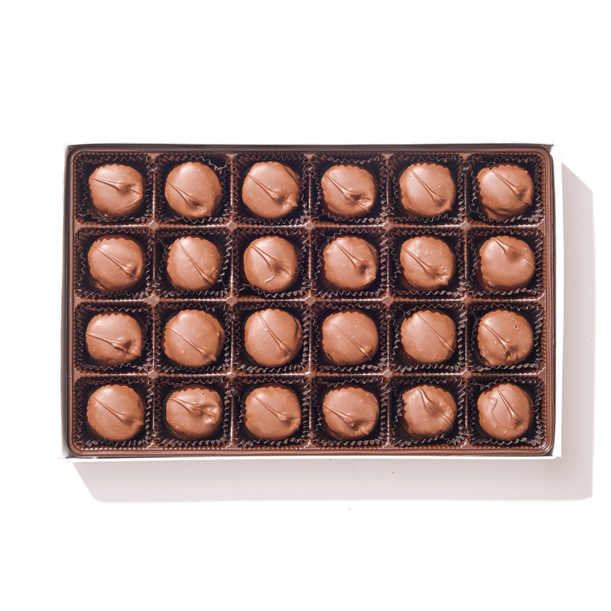Milk Chocolate Buttercreams Gift Box – 24 Piece - Handmade Chocolate | Mueller Chocolate Co.