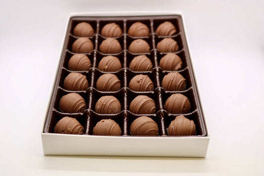 Milk Chocolate Champagne Truffles - Handmade Chocolate | Mueller Chocolate Co.