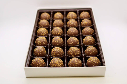 Milk Chocolate Coconut Truffles - Handmade Chocolate | Mueller Chocolate Co.