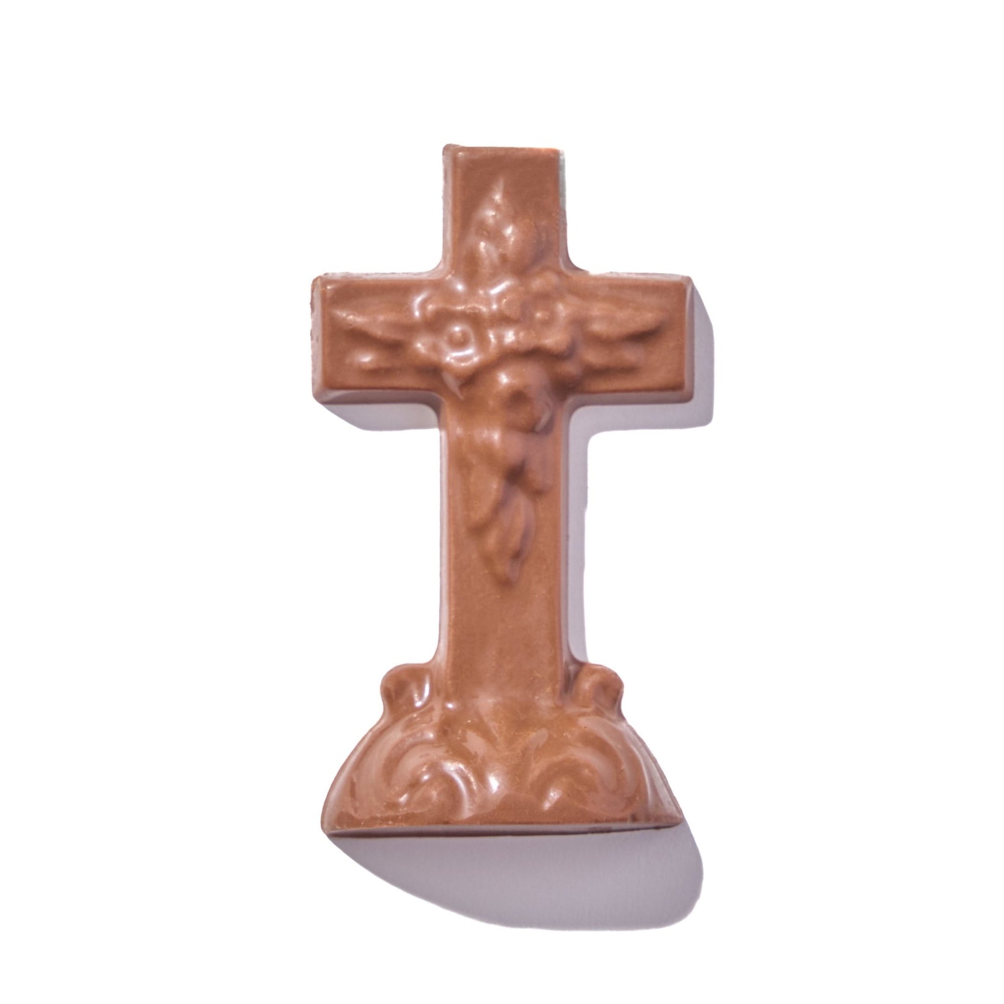 Milk Chocolate Cross - Handmade | Mueller Chocolate Co.