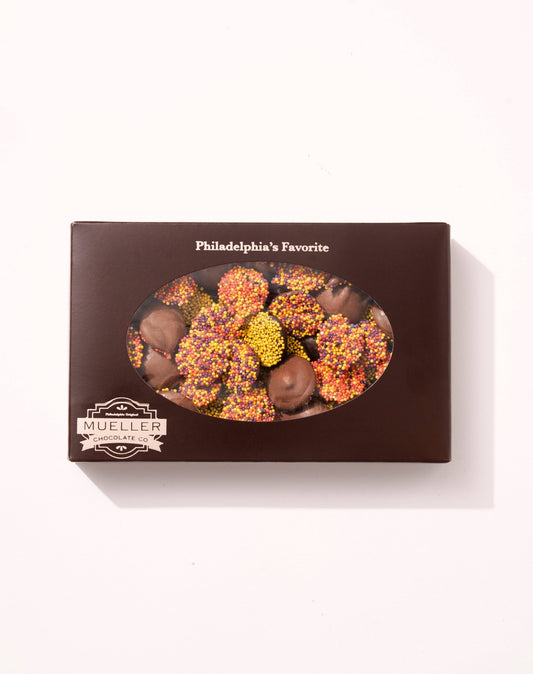 Milk Chocolate Fall Nonpareils - Handmade | Mueller Chocolate Co.