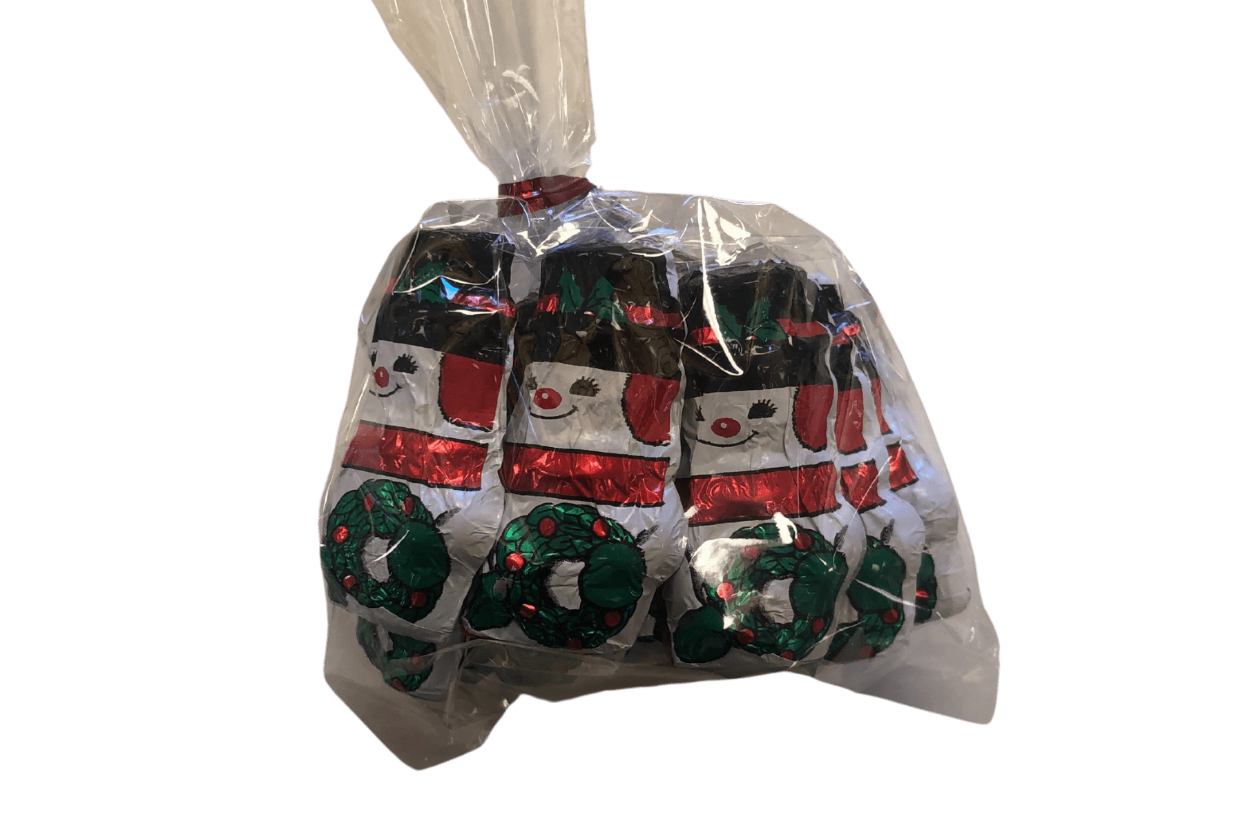 Milk Chocolate Foil Snowmen - Handmade Chocolate | Mueller Chocolate Co.