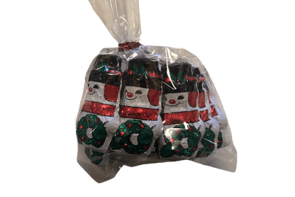 Milk Chocolate Foil Snowmen - Handmade Chocolate | Mueller Chocolate Co.