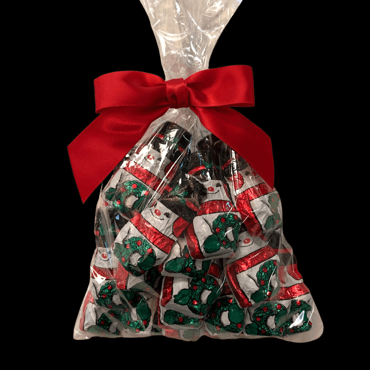 Milk Chocolate Foil Snowmen - Handmade Chocolate | Mueller Chocolate Co.