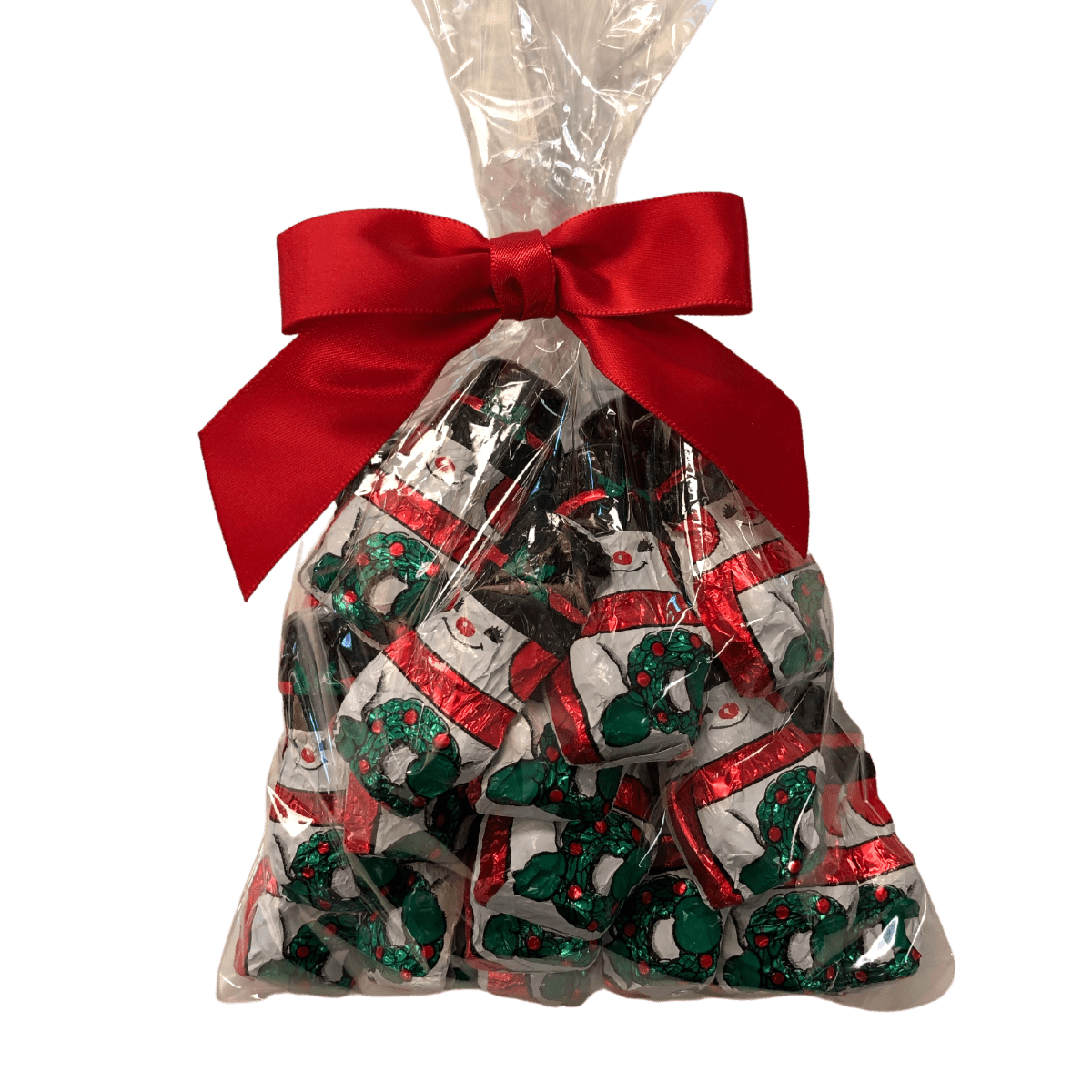 Milk Chocolate Foil Snowmen - Handmade Chocolate | Mueller Chocolate Co.