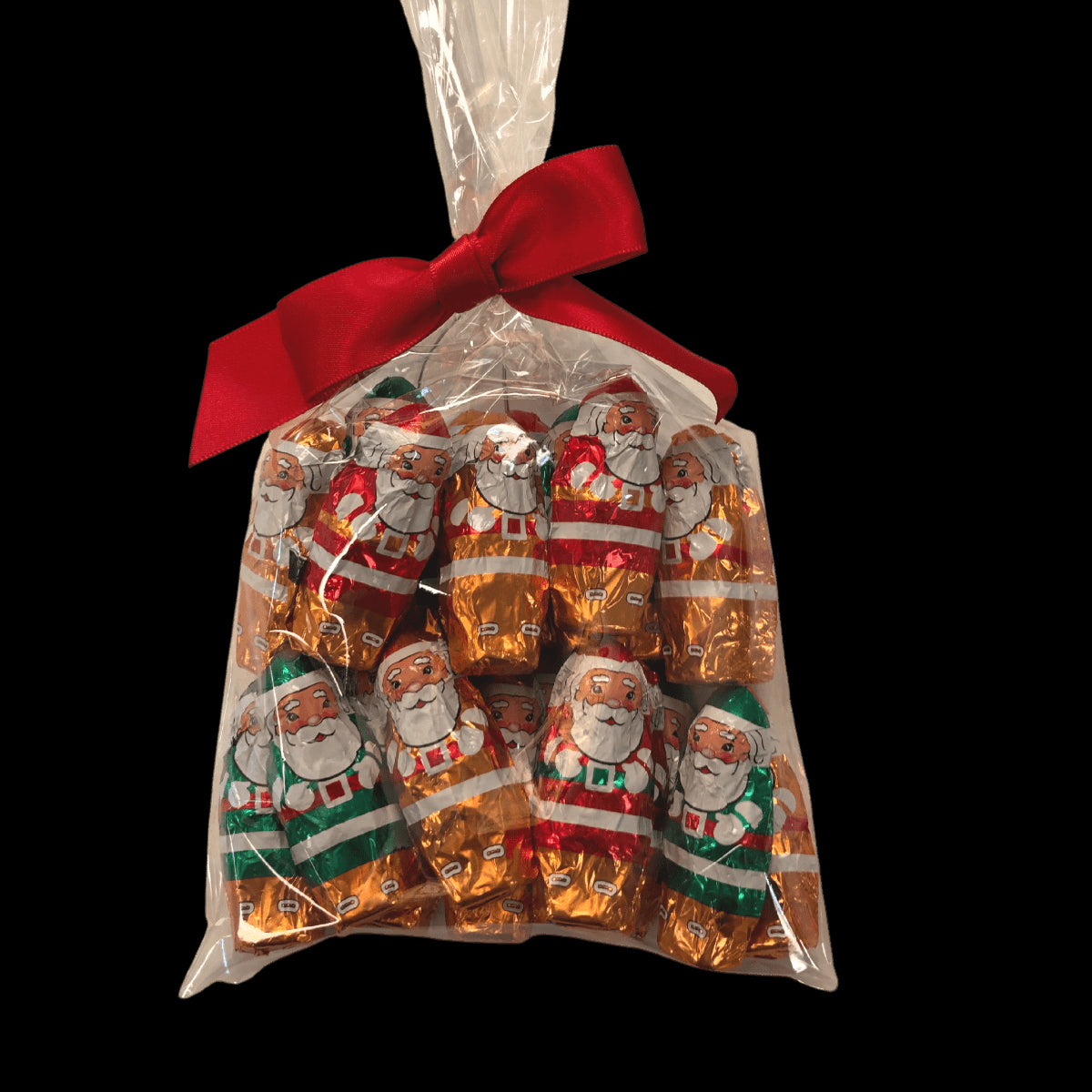 Milk Chocolate Foiled Santa - Handmade Chocolate | Mueller Chocolate Co.