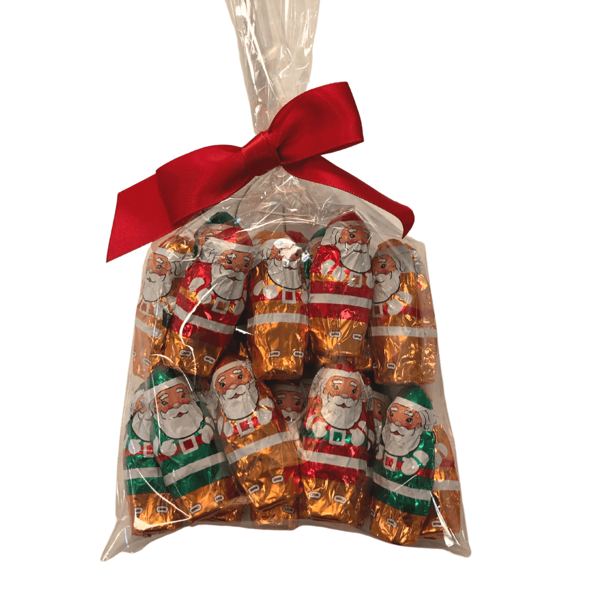 Milk Chocolate Foiled Santa - Handmade Chocolate | Mueller Chocolate Co.