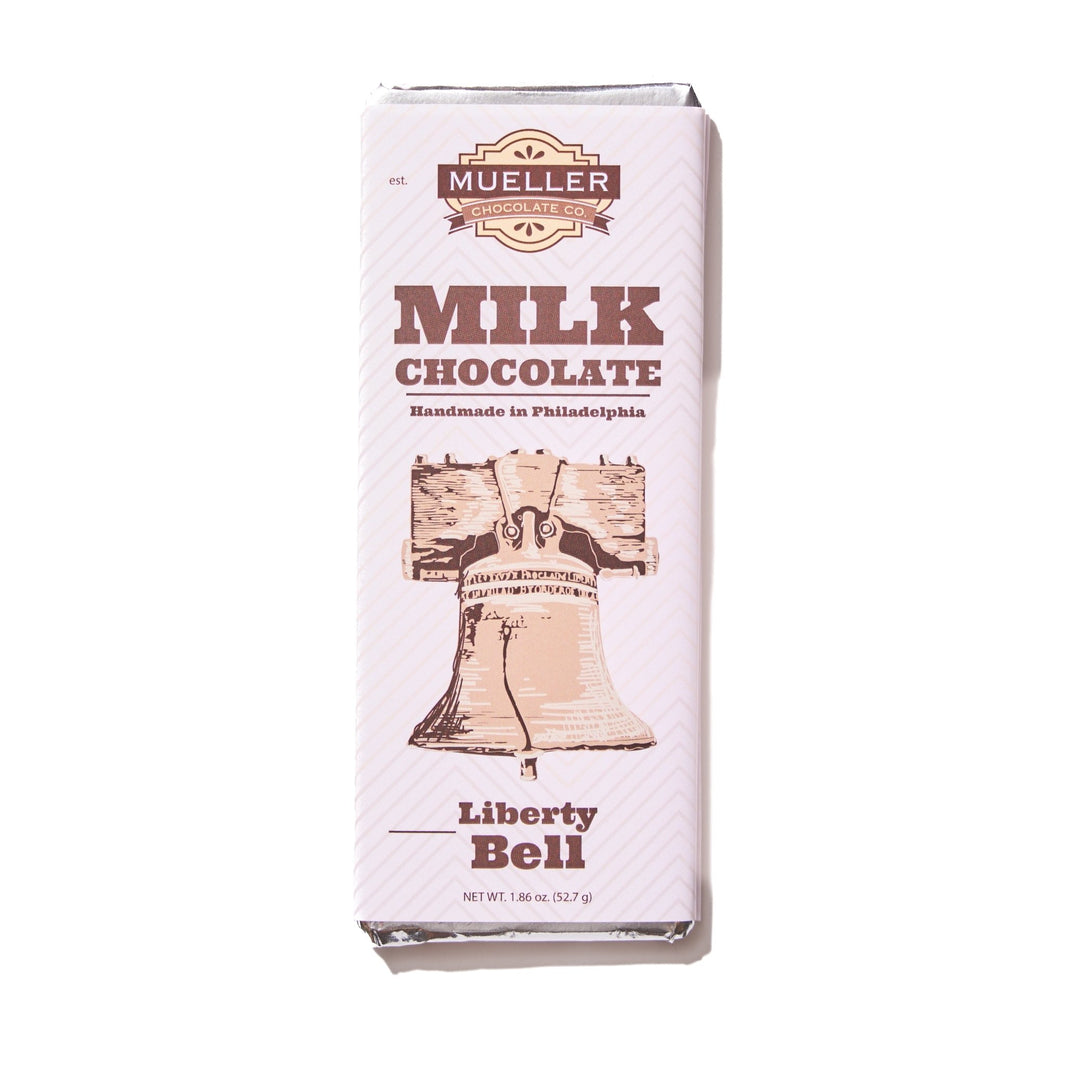 Milk Chocolate Liberty Bell Bar - Handmade | Mueller Chocolate Co.