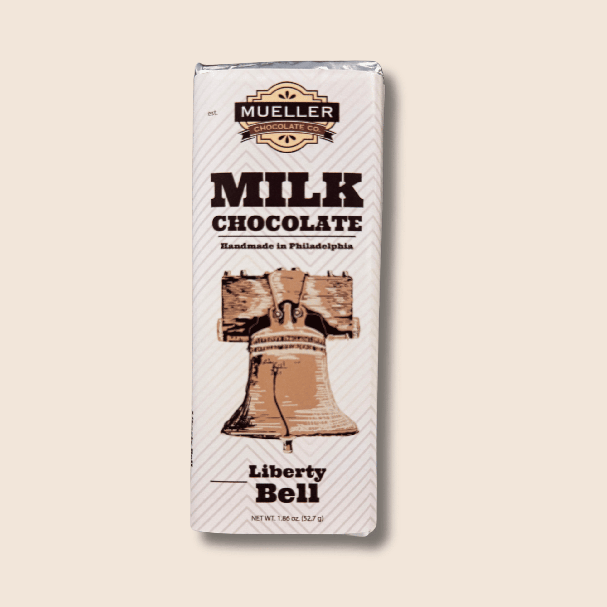 Milk Chocolate Liberty Bell Bar - Handmade | Mueller Chocolate Co.