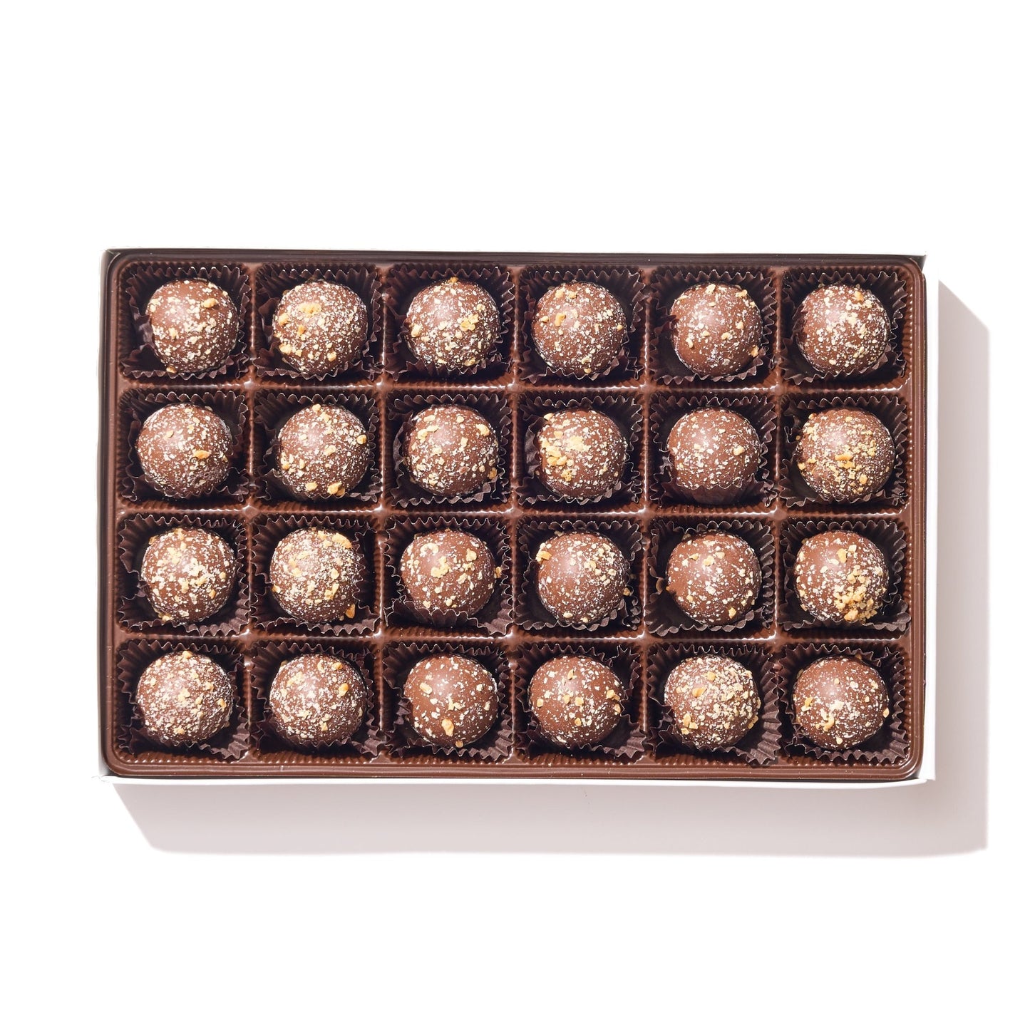 Milk Chocolate Orange Truffle Gift Box – 24 Piece - Handmade | Mueller Chocolate Co.