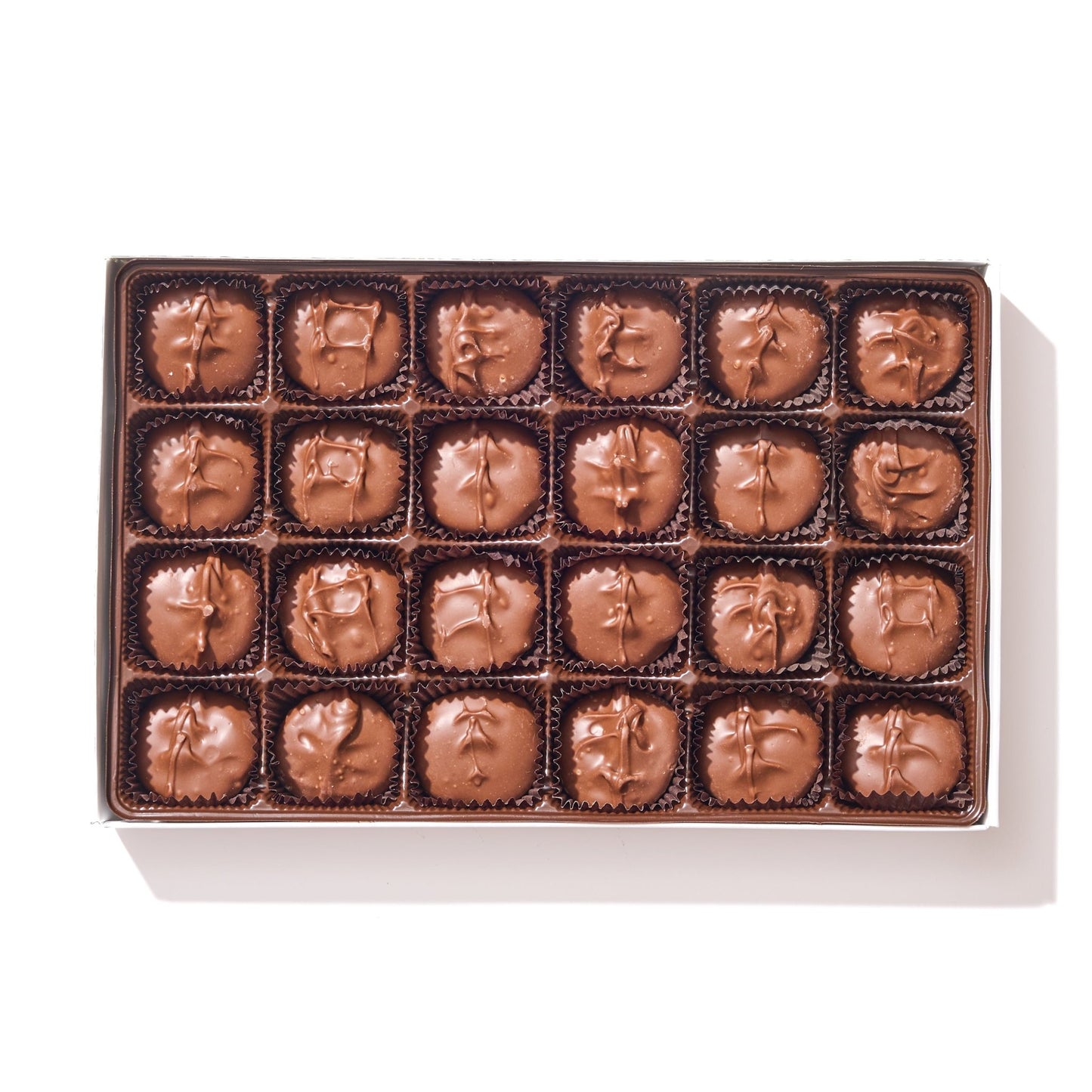 Milk Chocolate Peppermint Creams Gift Box – 24 Piece - Handmade | Mueller Chocolate Co.
