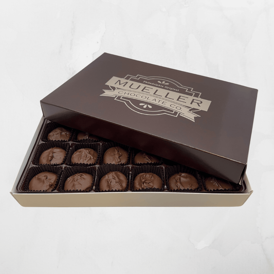 Milk Chocolate Peppermint Creams - Handmade | Mueller Chocolate Co.
