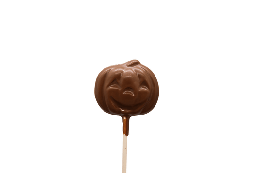 Milk Chocolate Pumpkin Pop - Pack of 6 - Handmade Chocolate | Mueller Chocolate Co.