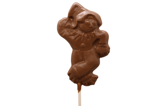 Milk Chocolate Scarecrow Pop - Pack of 6 - Handmade Chocolate | Mueller Chocolate Co.