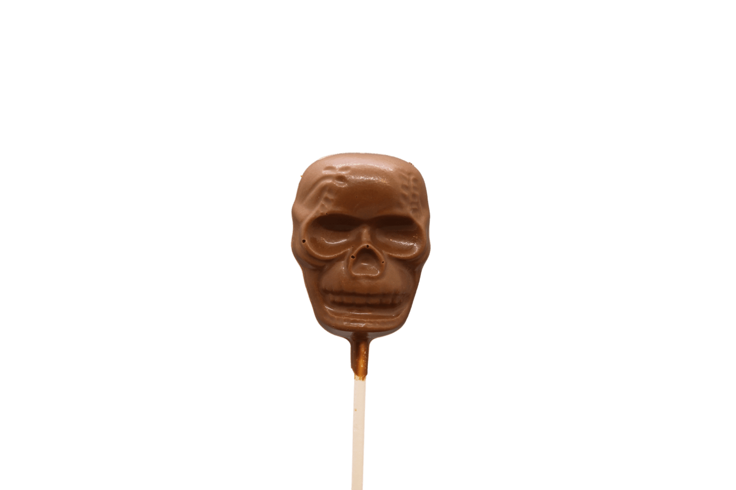 Milk Chocolate Skull Pop - Handmade Chocolate | Mueller Chocolate Co.