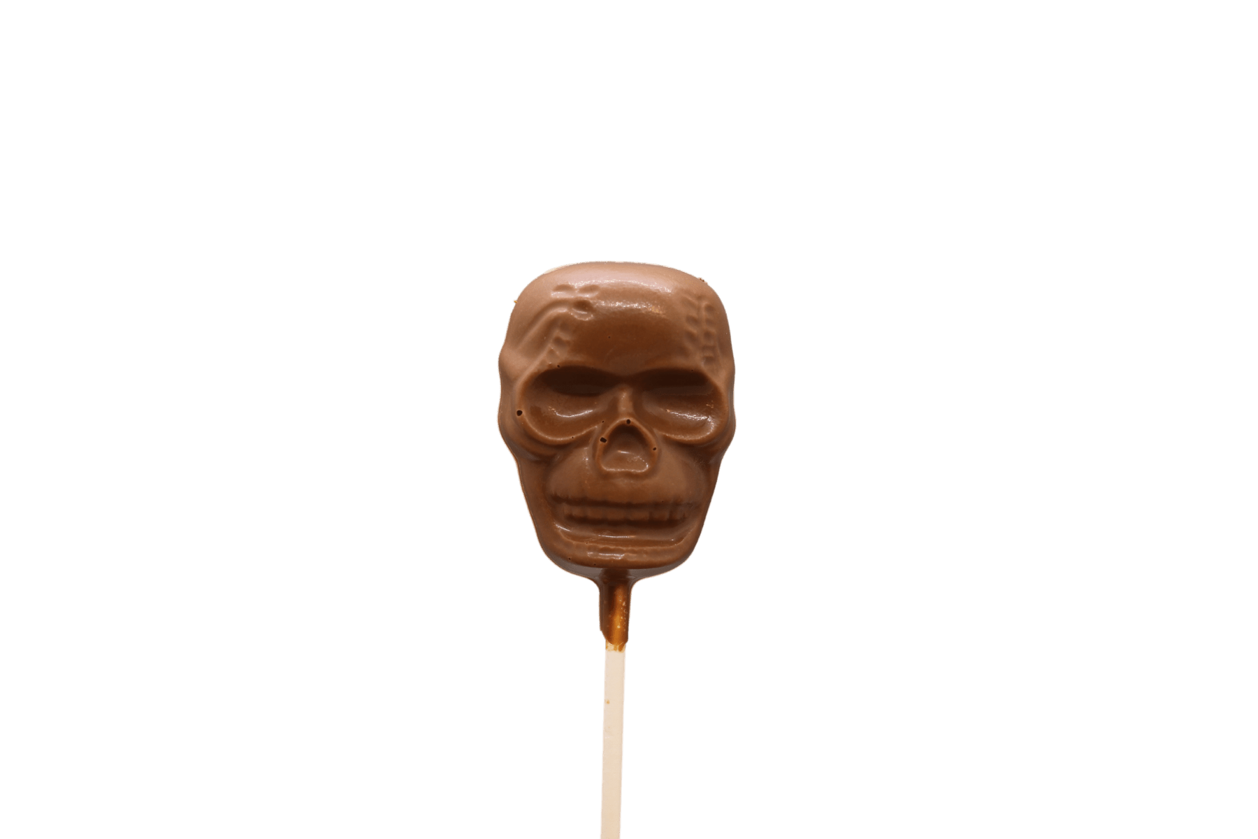 Milk Chocolate Skull Pop - Handmade Chocolate | Mueller Chocolate Co.