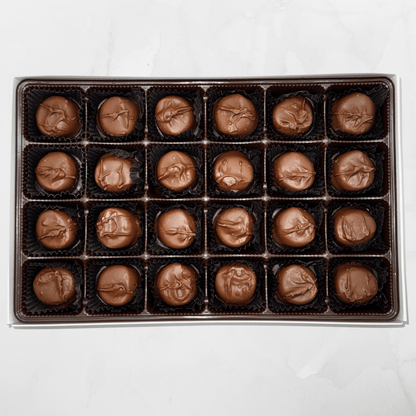 Milk Chocolate Vanilla Buttercreams Holiday Gift Box - Handmade Gift Box | Mueller Chocolate Co.
