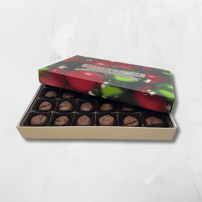 Milk Chocolate Vanilla Buttercreams Holiday Gift Box - Handmade Gift Box | Mueller Chocolate Co.