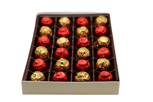 Mixed Milk & Dark Chocolate Cordial Cherries – 24 Piece - Handmade Gift Box | Mueller Chocolate Co.