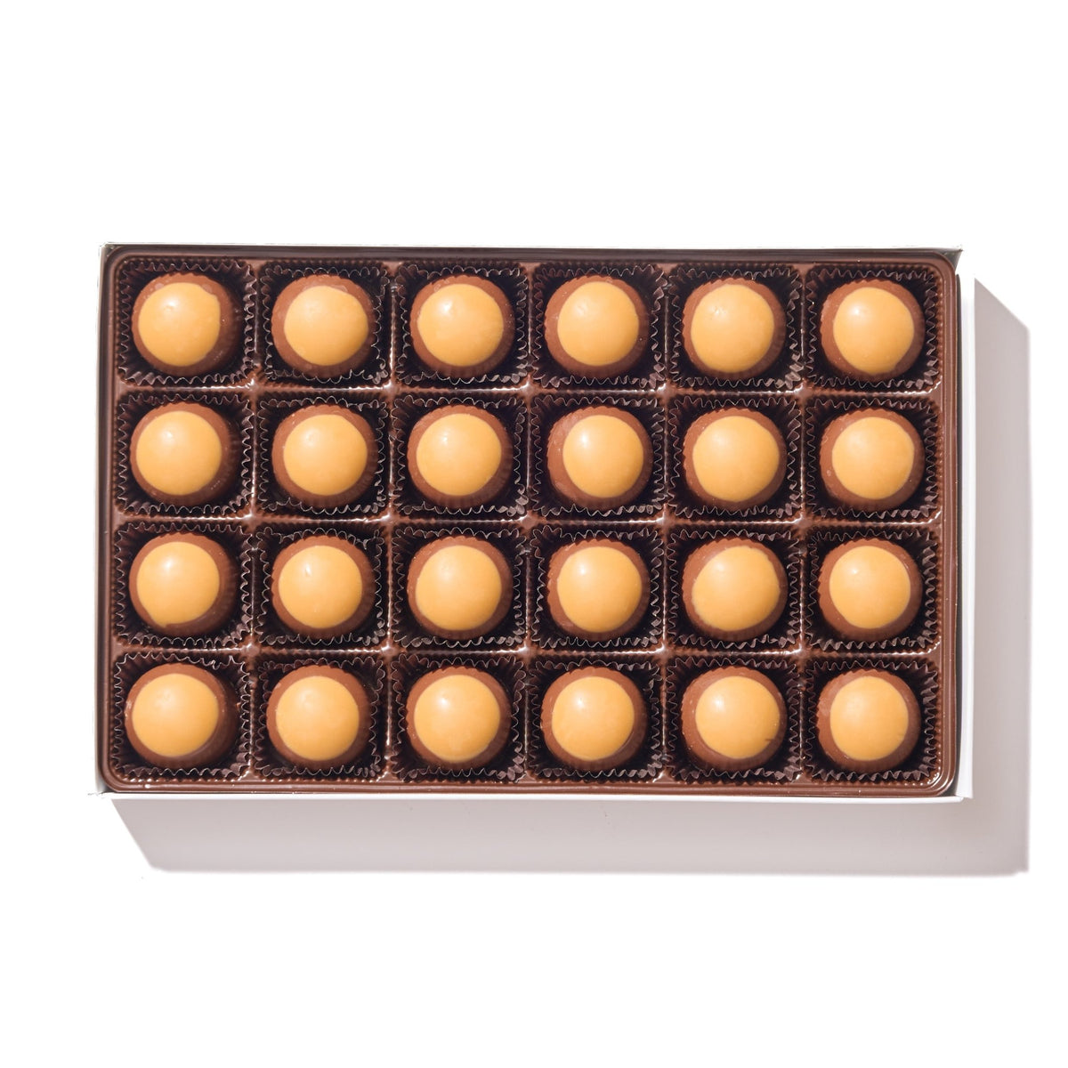 Peanut Butter Buckeyes Gift Box – 24 Piece - Handmade Chocolate | Mueller Chocolate Co.