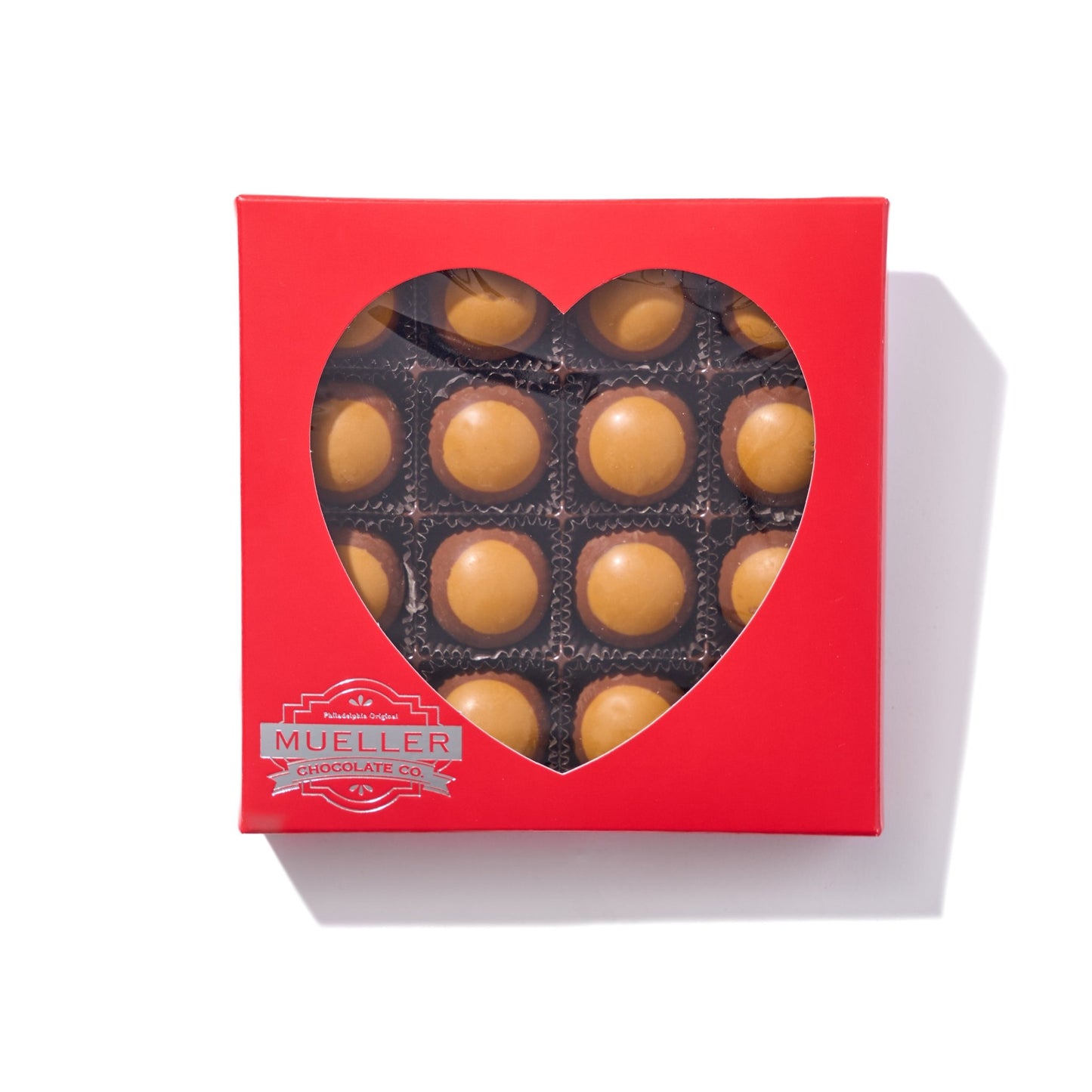 Peanut Butter Buckeyes Valentine’s Gift Box - Handmade Gift Box | Mueller Chocolate Co.