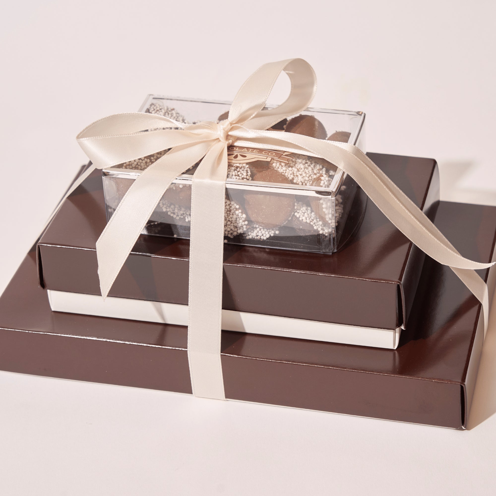 Salty and Sweet Chocolate Gift Tower - Handmade Gift Box | Mueller Chocolate Co.