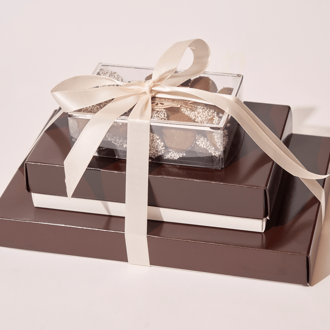 Salty and Sweet Chocolate Gift Tower - Handmade Gift Box | Mueller Chocolate Co.