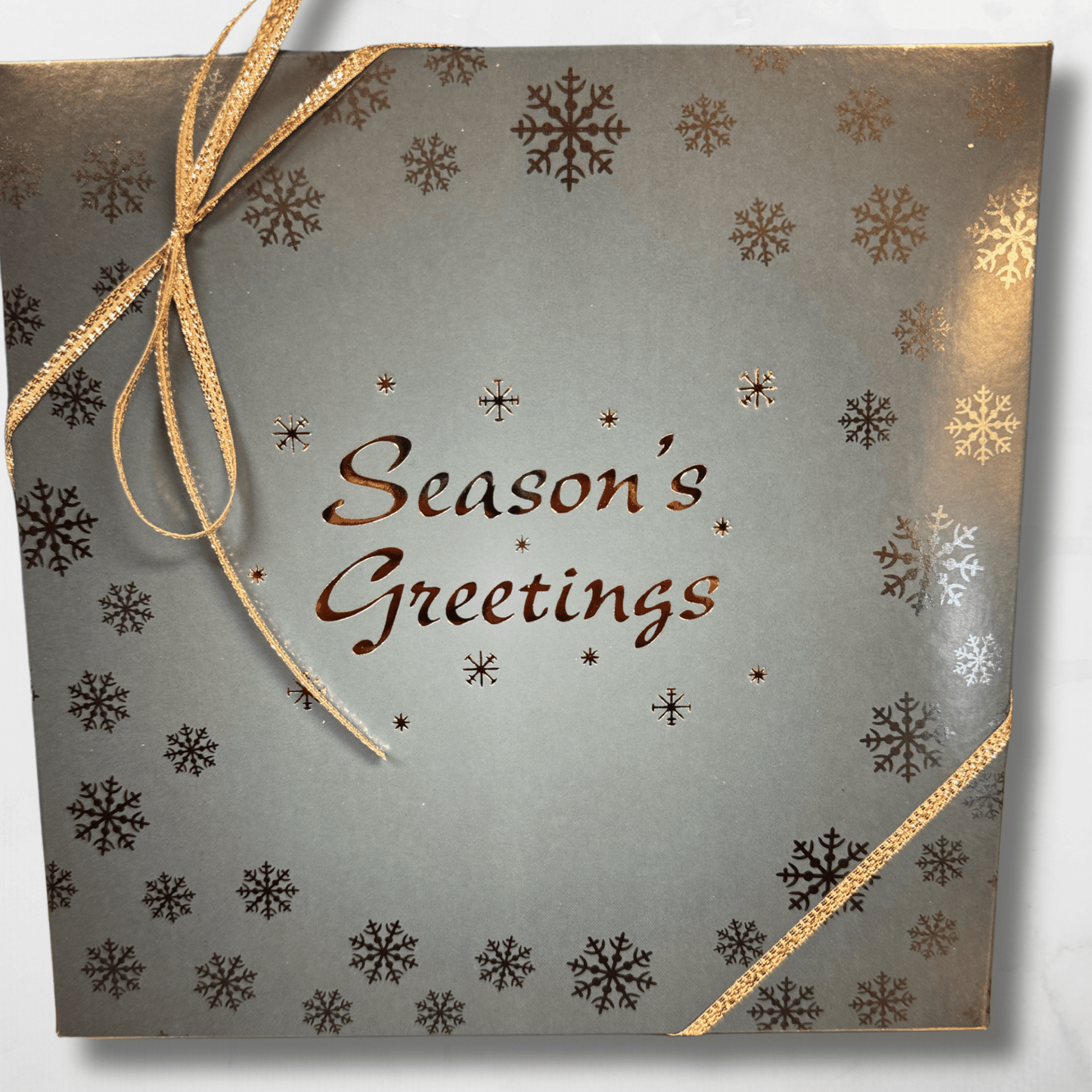 Season's Greetings Milk and Dark Chocolate Assortment Gift Box - Handmade | Mueller Chocolate Co.