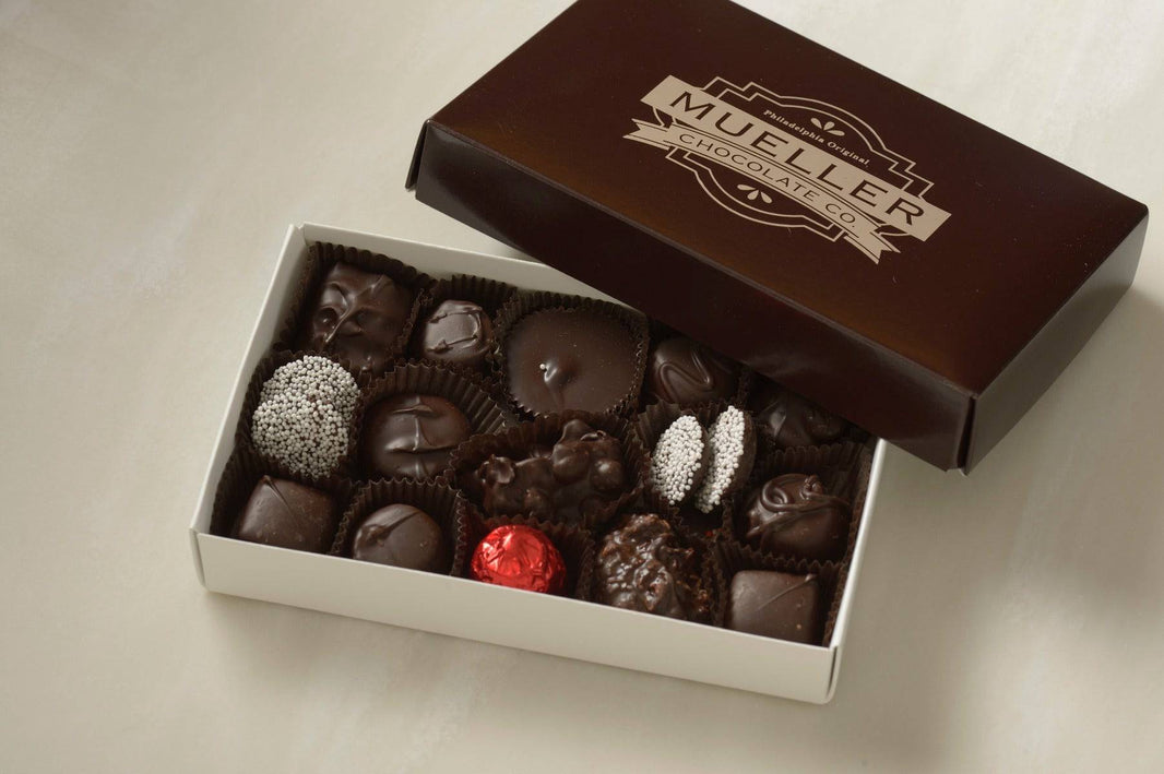 Small Assorted Dark Chocolates Gift Box - Handmade Gift Box | Mueller Chocolate Co.