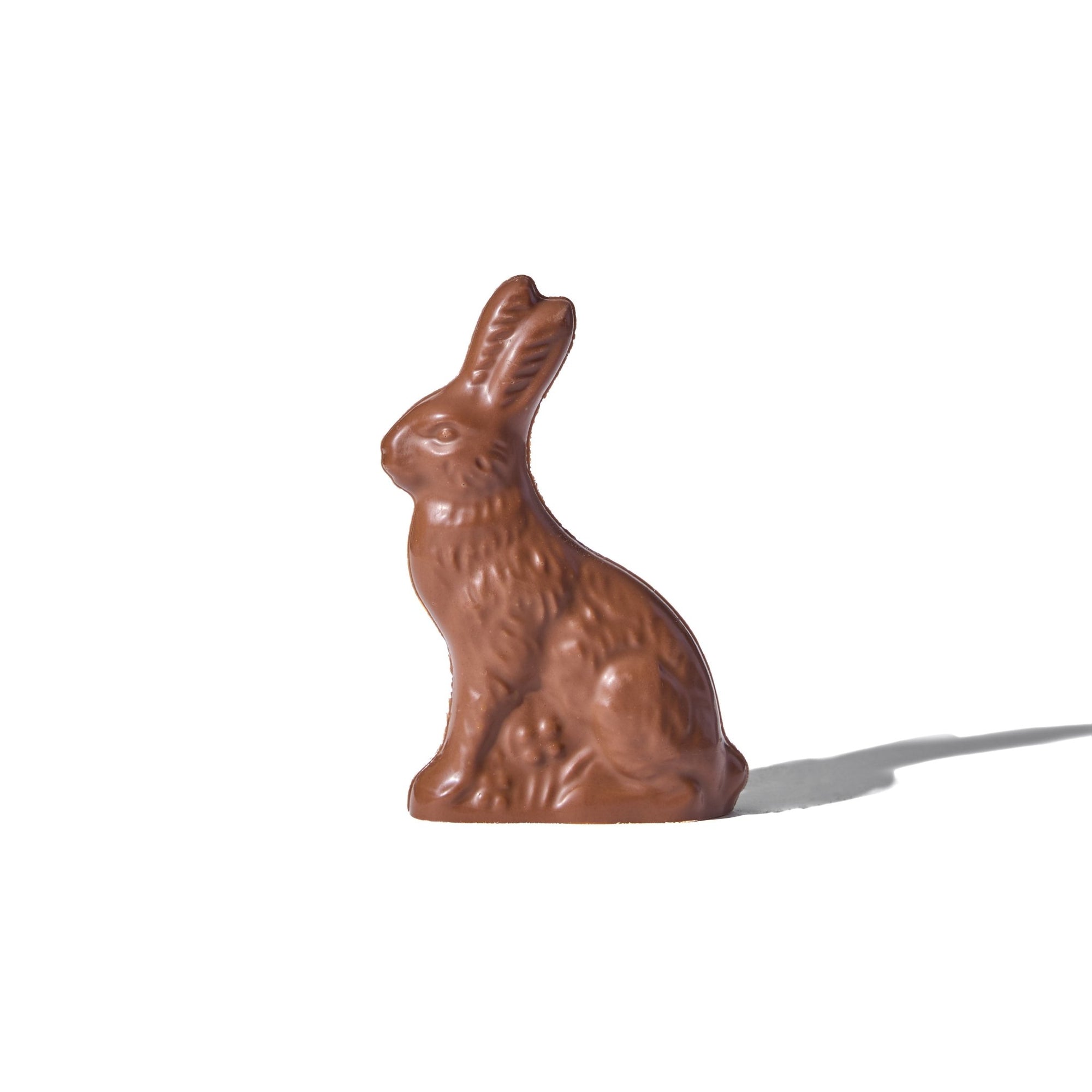 Solid Milk Chocolate Easter Bunny - 2.5 oz - Handmade Chocolate | Mueller Chocolate Co.