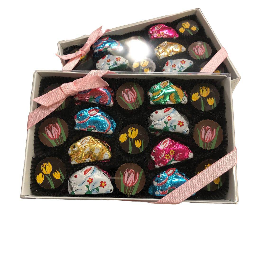 Spring Truffle and Foil Chocolate gift box - Handmade Gift Box | Mueller Chocolate Co.