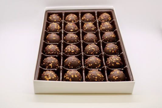 Indulge in the Rich and Creamy Flavor of Dark Chocolate Tiramisu Truffles | Mueller Chocolate Co.