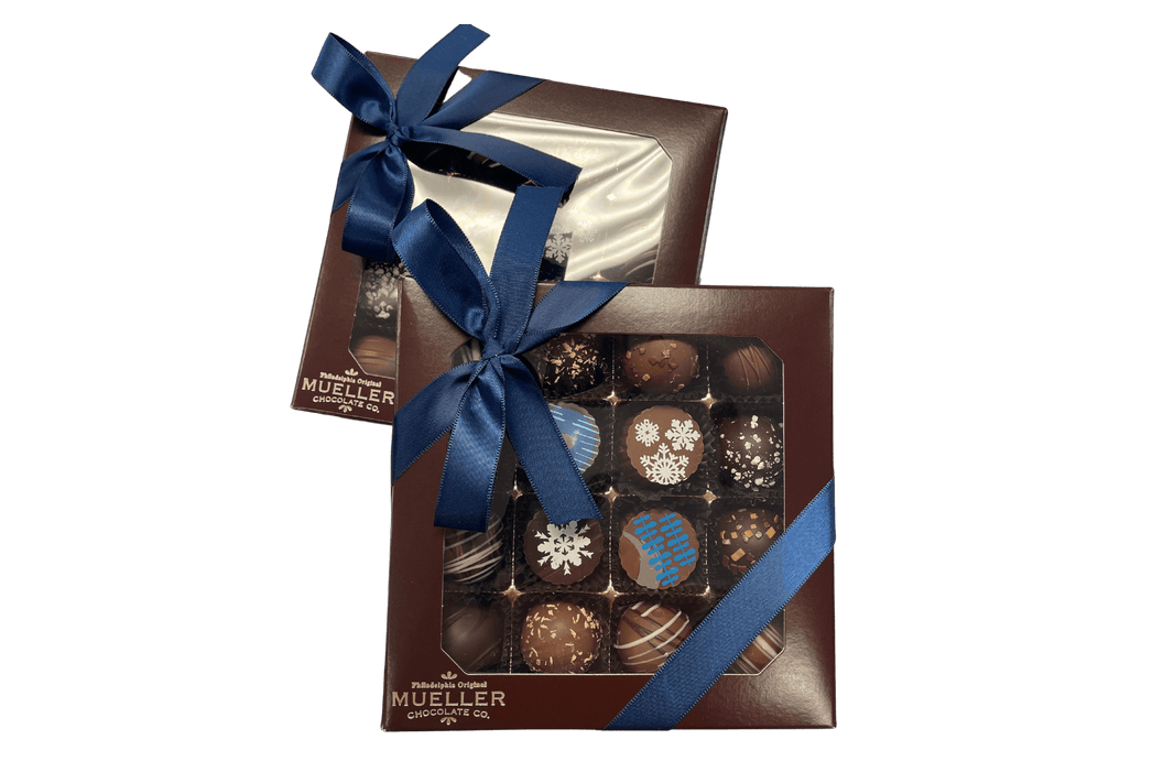 Truffle Assortment Holiday Gift Box - Handmade Gift Box | Mueller Chocolate Co.