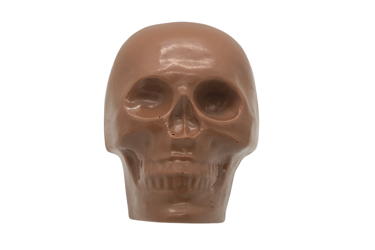 Solid Chocolate Skull - | Mueller Chocolate Co 