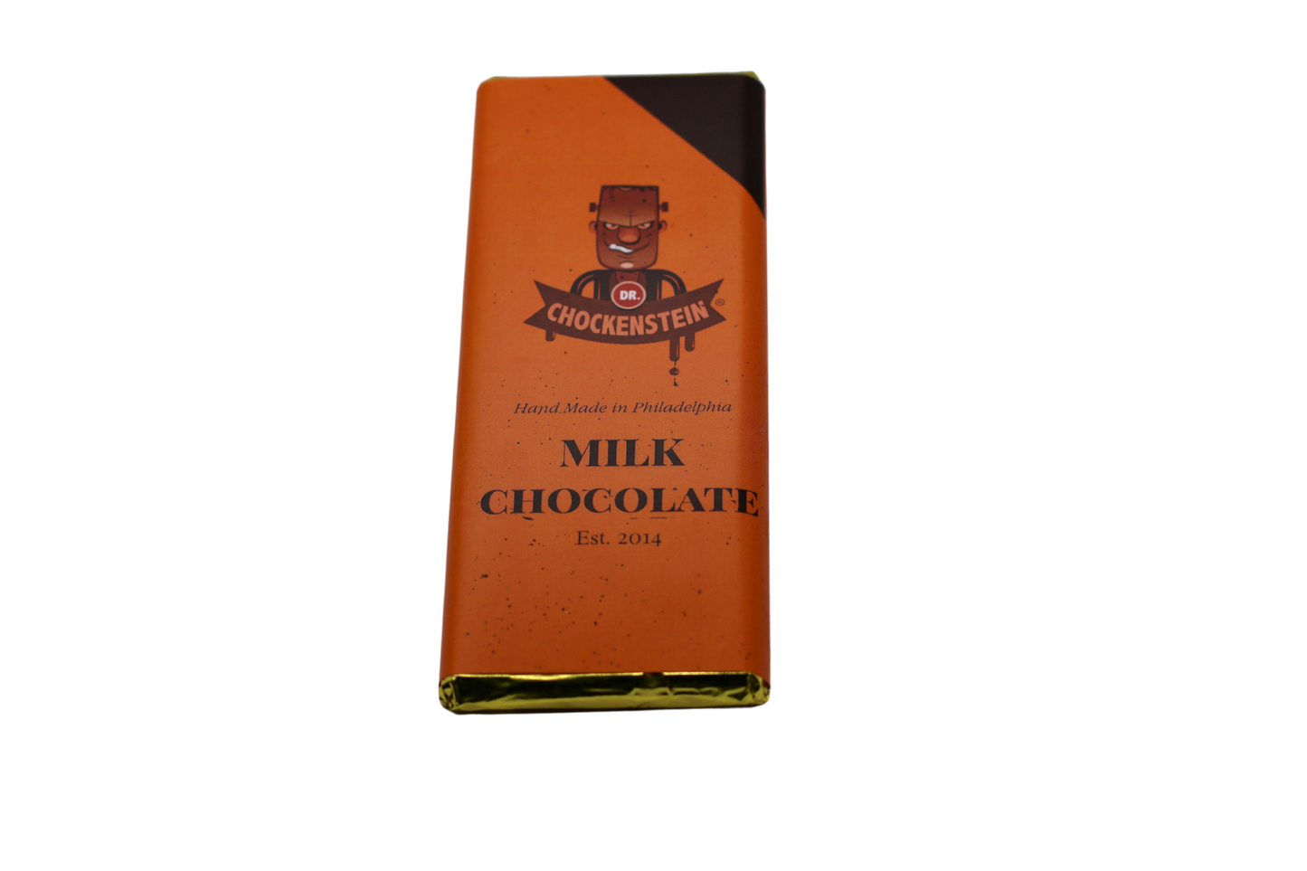 Dr. Chockenstein Milk Chocolate Chocolate Bar | Mueller Chocolate Co