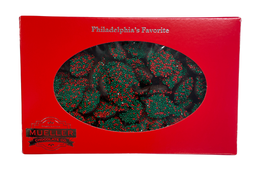 Holiday Nonpareil box - Mueller Chocolate Co