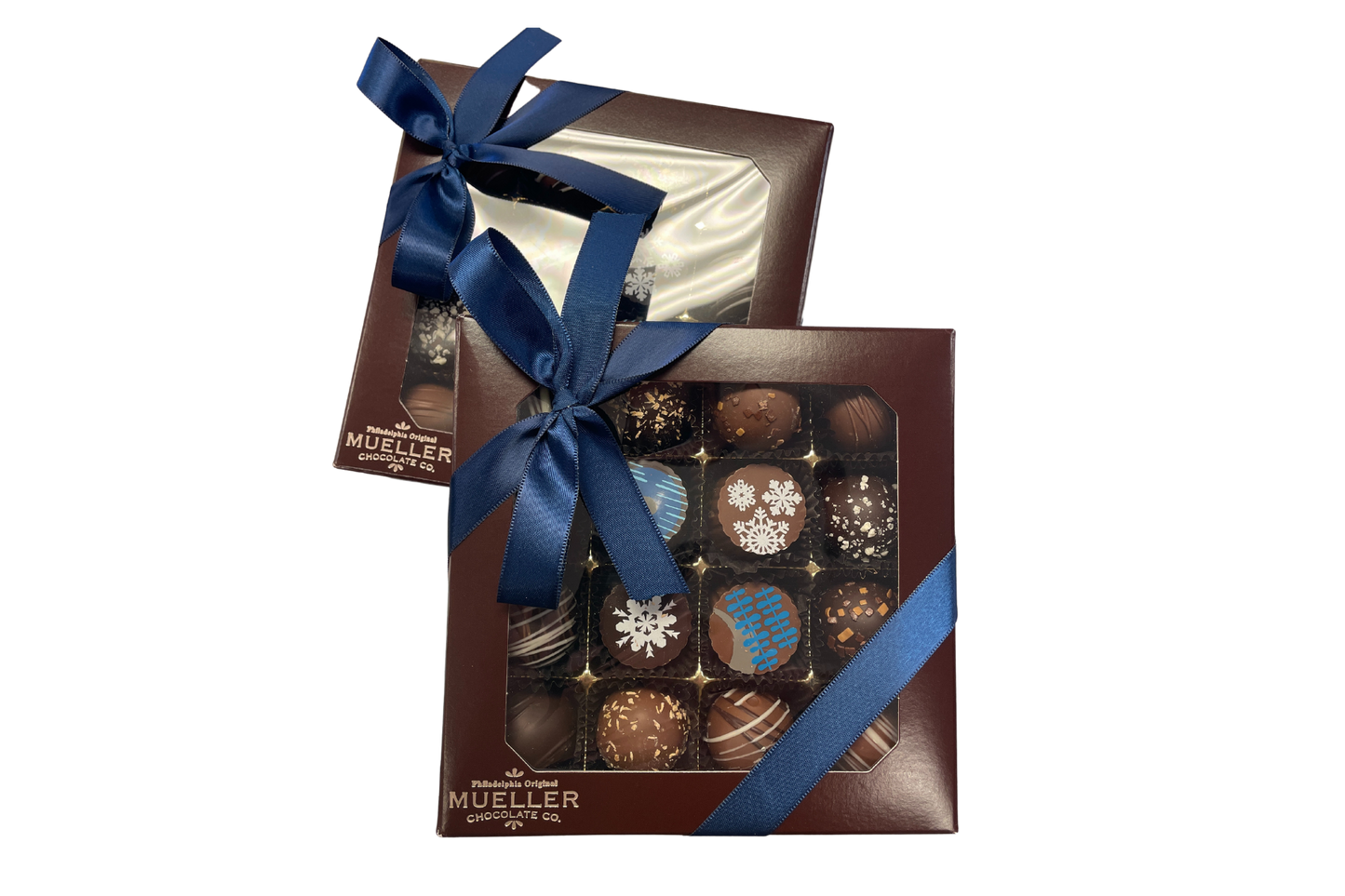 Holiday Themed Chocolate Truffle Gift Box