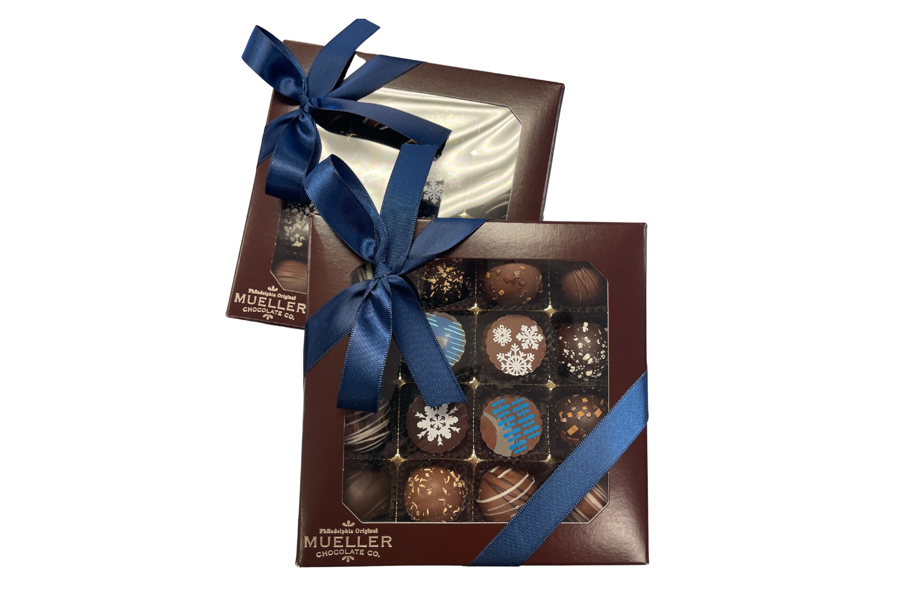 Holiday Themed Chocolate Truffle Gift Box