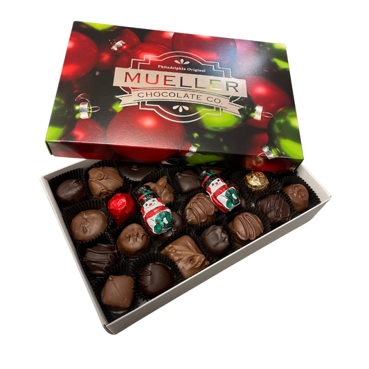 Holiday Milk and Dark Chocolate Assortment - | Mueller Chocolate
