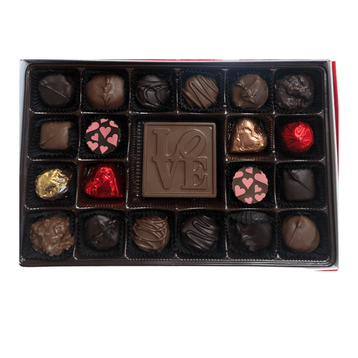 Chocolate Love Assorted Chocolates Mueller Chocolate Co